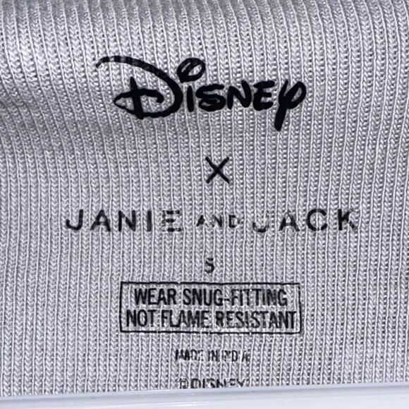Disney x Janie and Jack Limited Ed Mickey Grey Long Sleeve Pajama Top Size 5 - Picture 2 of 12
